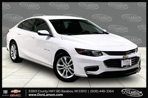 Summit White 2016 Chevrolet Malibu 1LT