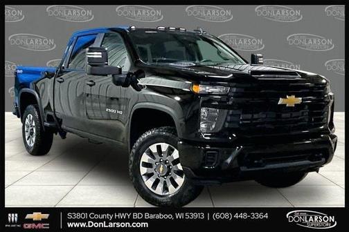 Black 2026 Chevrolet Silverado 2500 Custom