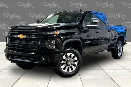 Black 2026 Chevrolet Silverado 2500 Custom