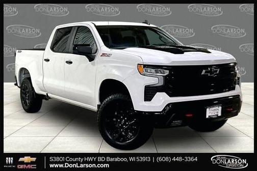Summit White 2024 Chevrolet Silverado 1500 LT Trail Boss