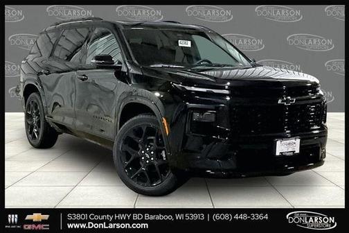 Mosaic Black Metallic 2026 Chevrolet Traverse RS