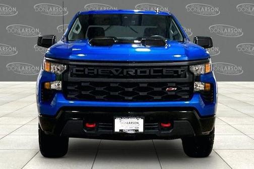 Glacier Blue Metallic 2023 Chevrolet Silverado 1500 Custom Trail Boss