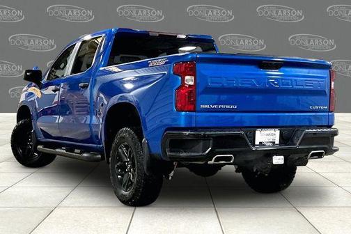 Glacier Blue Metallic 2023 Chevrolet Silverado 1500 Custom Trail Boss