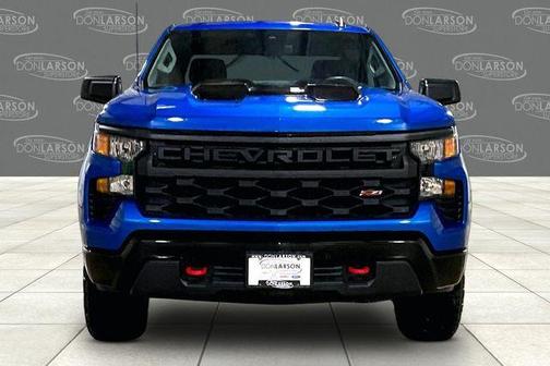 Glacier Blue Metallic 2023 Chevrolet Silverado 1500 Custom Trail Boss