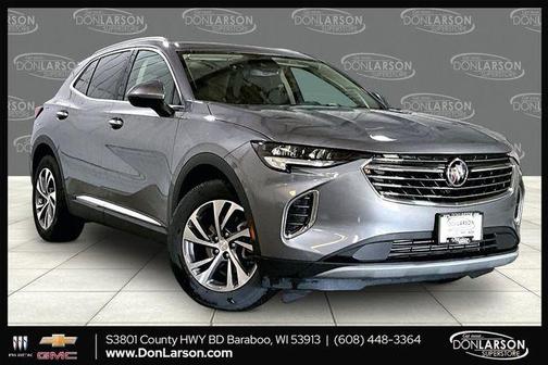 Satin Steel Gray Metallic 2021 Buick Envision Essence