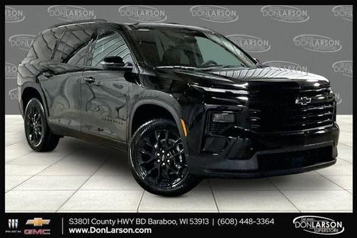 Mosaic Black Metallic 2026 Chevrolet Traverse LT