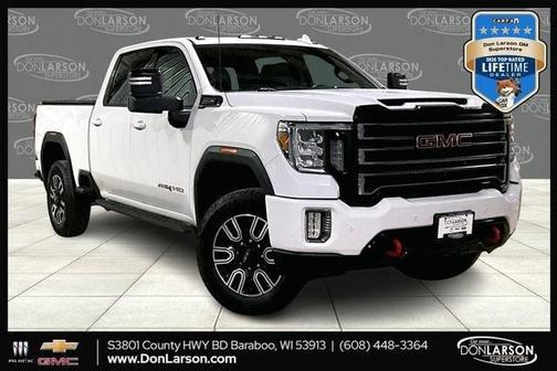Summit White 2023 GMC Sierra 2500 AT4