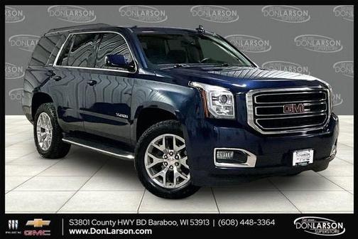 Dark Sapphire Blue Metallic 2017 GMC Yukon SLE