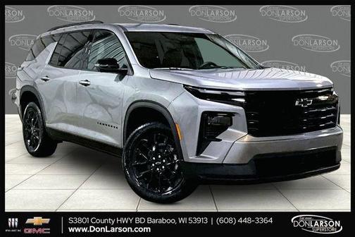 Sterling Gray Metallic 2026 Chevrolet Traverse LT