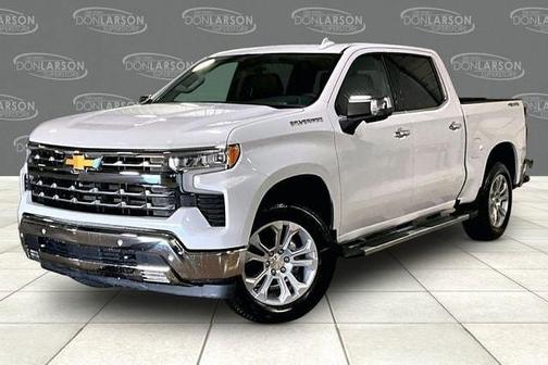 Polar White 2026 Chevrolet Silverado 1500 LTZ