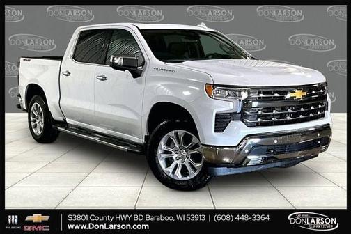 Polar White 2026 Chevrolet Silverado 1500 LTZ