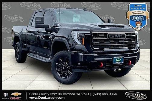 Onyx Black 2024 GMC Sierra 2500 AT4