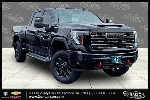 Onyx Black 2024 GMC Sierra 2500 AT4