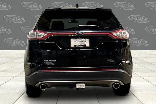 Shadow Black 2018 Ford Edge SEL