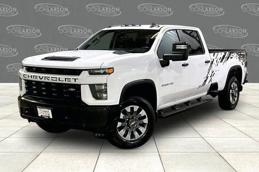 White 2022 Chevrolet Silverado 2500 Custom