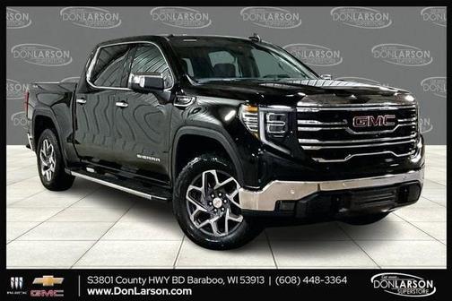 Onyx Black 2026 GMC Sierra 1500 SLT