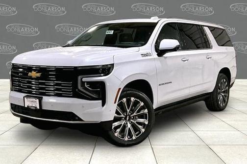 Polar White 2026 Chevrolet Suburban High Country