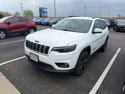 Bright White Clearcoat 2021 Jeep Cherokee Latitude Plus