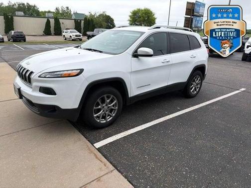 Bright White Clearcoat 2018 Jeep Cherokee Latitude Plus