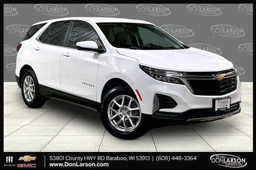 Summit White 2024 Chevrolet Equinox LT