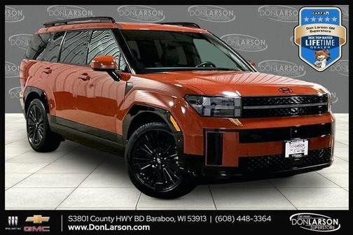 Orange 2025 Hyundai SANTA FE HEV Calligraphy