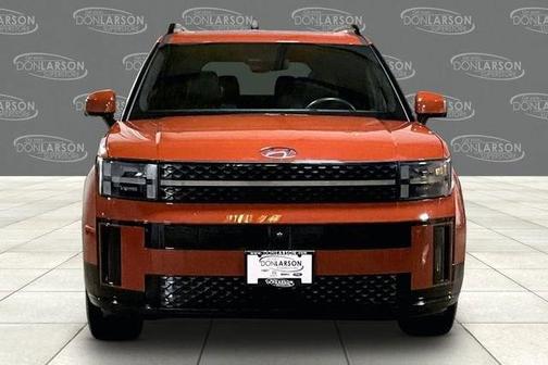 Orange 2025 Hyundai SANTA FE HEV Calligraphy