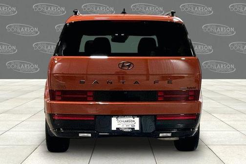 Orange 2025 Hyundai SANTA FE HEV Calligraphy