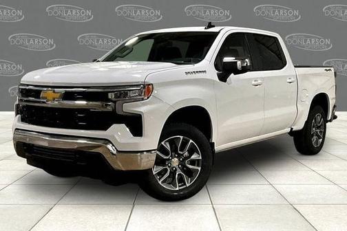 Summit White 2026 Chevrolet Silverado 1500 LT