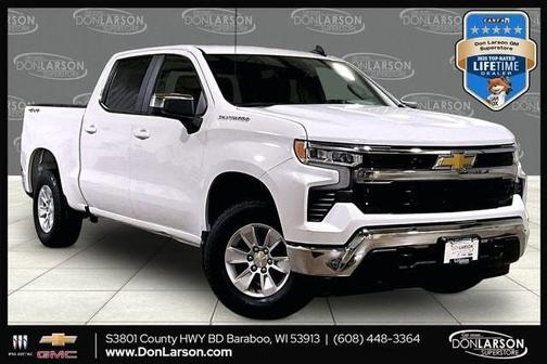 Summit White 2023 Chevrolet Silverado 1500 LT