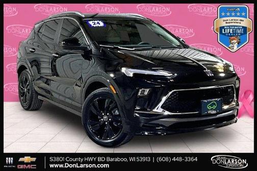 Ebony Twilight Metallic 2024 Buick Encore GX Sport Touring