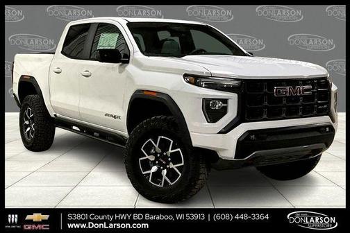 Summit White 2026 GMC Canyon AT4X