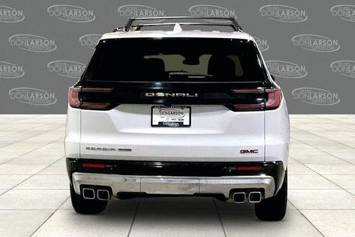 White Frost Tri-Coat 2024 GMC Acadia Denali
