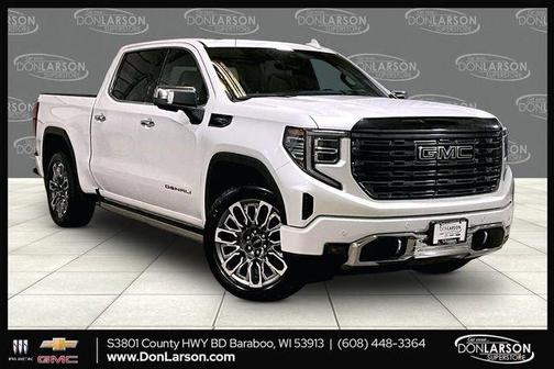 White Frost Tri-Coat 2024 GMC Sierra 1500 Denali Ultimate