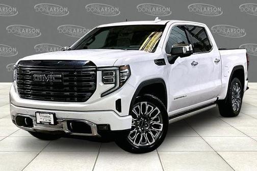 White Frost Tri-Coat 2024 GMC Sierra 1500 Denali Ultimate