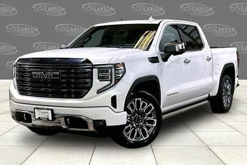 White Frost Tri-Coat 2024 GMC Sierra 1500 Denali Ultimate