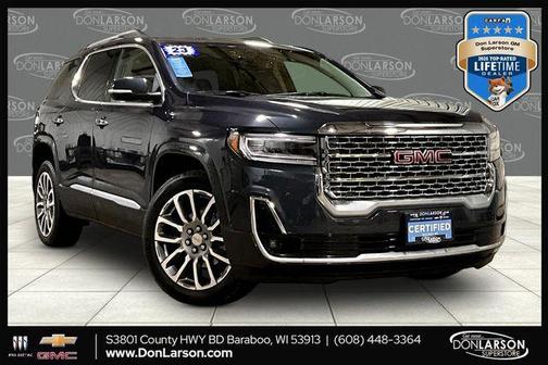 Hunter Metallic 2023 GMC Acadia Denali