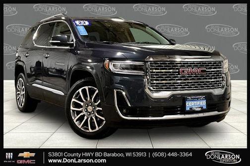 Hunter Metallic 2023 GMC Acadia Denali
