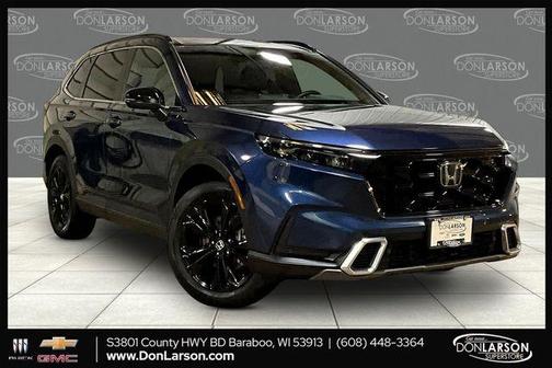 Blue 2025 Honda CR-V Hybrid Sport Touring