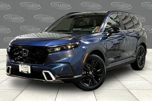Blue 2025 Honda CR-V Hybrid Sport Touring