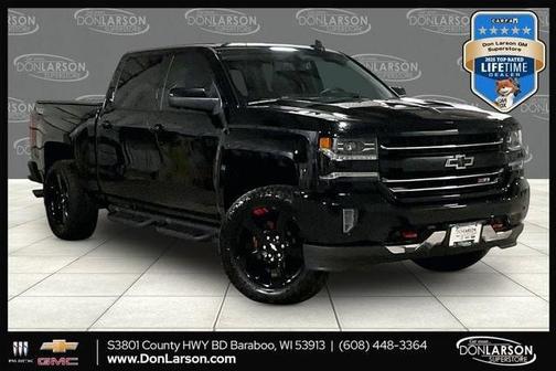 Black 2017 Chevrolet Silverado 1500 LTZ