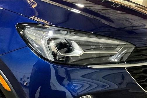Sapphire Metallic 2022 Buick Encore GX Essence