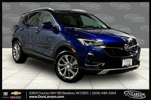 Sapphire Metallic 2022 Buick Encore GX Essence