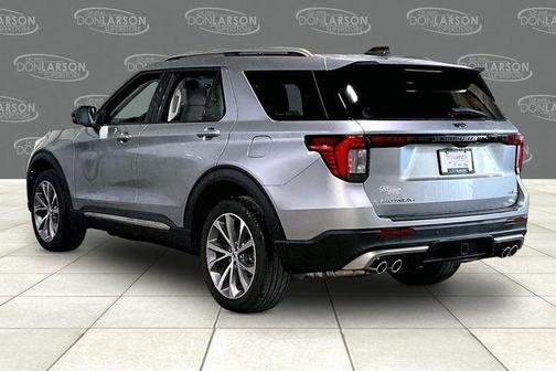 Silver Metallic 2025 Ford Explorer Platinum
