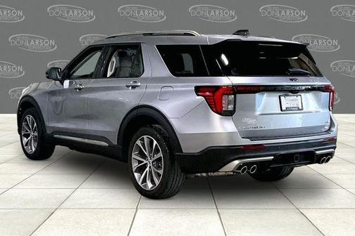 Silver Metallic 2025 Ford Explorer Platinum