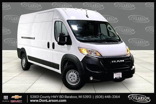 Bright White Clearcoat 2025 RAM ProMaster 3500 High Roof