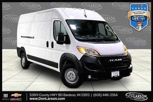 Bright White Clearcoat 2025 RAM ProMaster 3500 High Roof