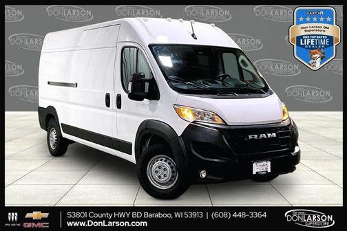 Bright White Clearcoat 2025 RAM ProMaster 3500 High Roof