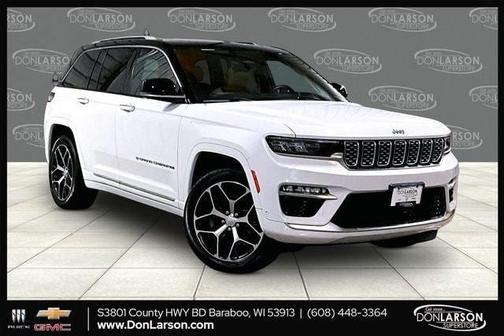 Bright White Clearcoat 2022 Jeep Grand Cherokee 4xe Summit