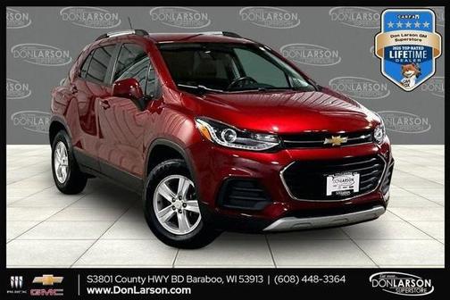 Crimson Metallic 2022 Chevrolet Trax LT