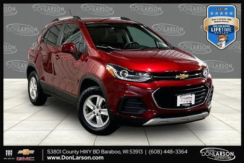 Crimson Metallic 2022 Chevrolet Trax LT